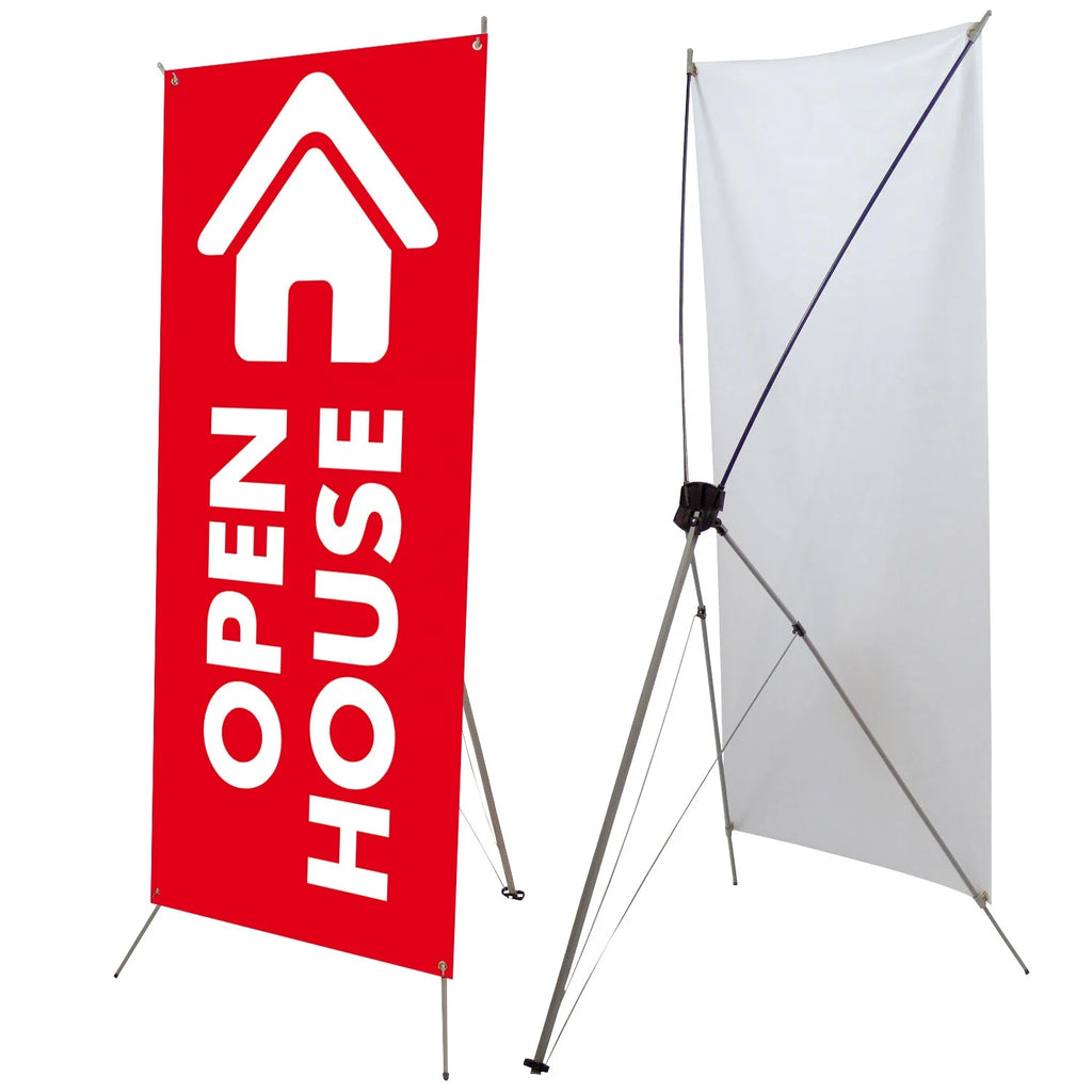 Hot Selling Popular Easy Set up Portable Display Korean X Banner Stand