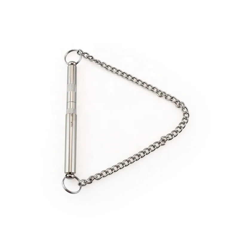 Hot Selling Copper Ultrasonic Dog Training Whistle Spread Far Away Sounding Whistle With Lanyard Ultrasonic Whistle
