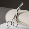 Newest Ultra Quality Stainless Steel Straight Makeup Comb Scissors Eyebrow Shaping Trimmer Eco-friendly Portable for Personal