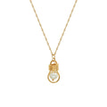 Wholesale Personalized Diamond Stainless Steel Women Pendant Necklace