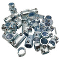 26.9MM Pipe Clamp Fittings Steel Pipe Key Clamp Hot-dip Galvanized Steel Pipe Joints for Safety Guardrails;racking;fencing