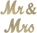 Modern Vintage Style Wooden Mr and Mrs Sign Rustic Letters Wedding Signs for Wedding Table Photo Props Display Stand Figures MegaBDM