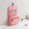 Korean Makeup Storage Travel Cosmetic Bag Waterproof Large Handing Cosmetic Bag 290D Oxford Twill Handing Toiletry Bag Eco