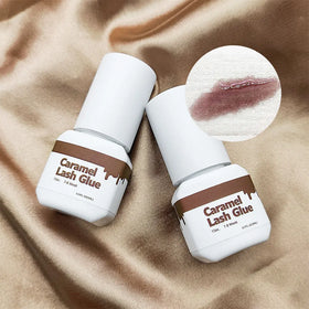 Lashestar 0.5-1 Second Waterproof Coffee Brown Color Eyelash Extension Glue Custom Sensitive Lash Glue