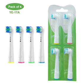 Factory Wholesale Ultra Soft Dupont Bristles Replacement Toothbrush Heads Compatible with Oral Care Toothbrush