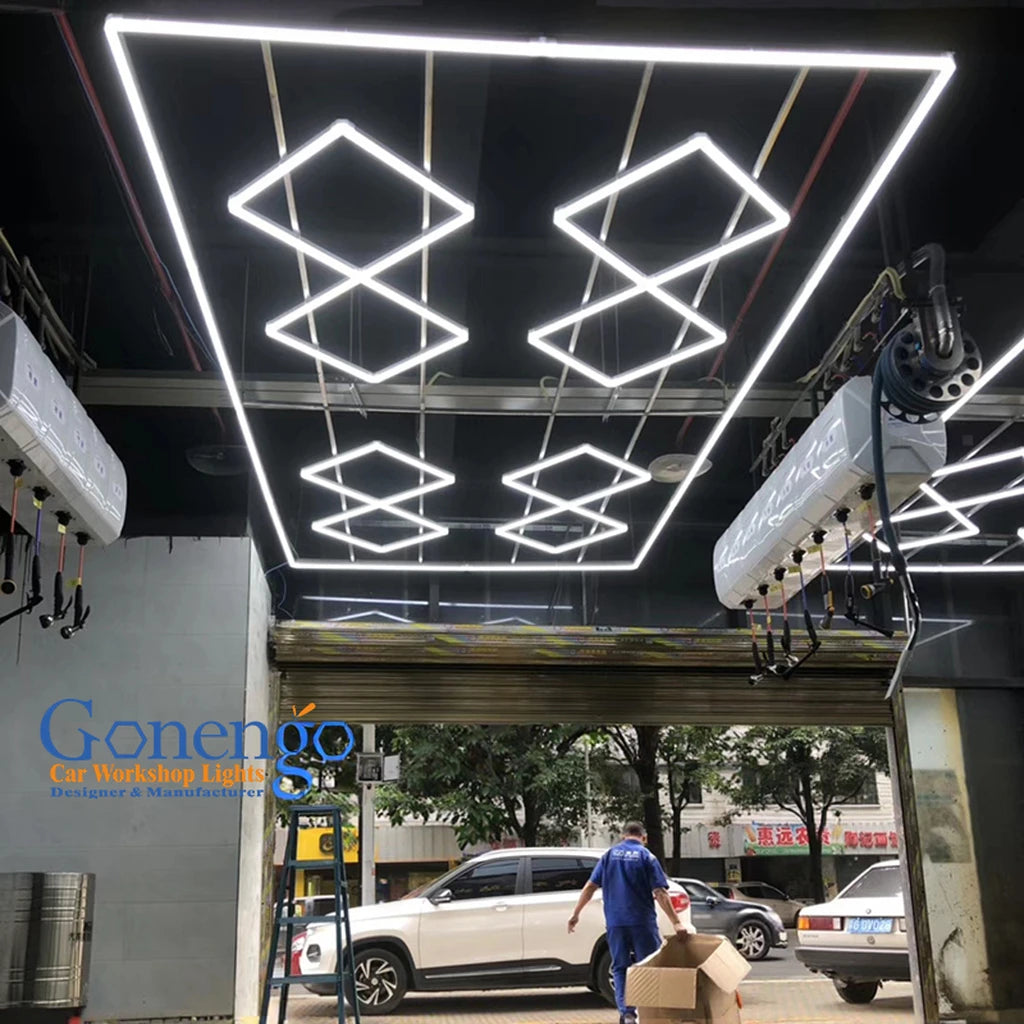 ZT2028 Car Wash Led Light Workshop Garage Lighting for Stadium Car Showroom Light
