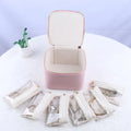 Wholesale PU Leather Jewelry Case with 6 Pouch Bag Hot Travel Jewellery Earring Necklace Bangle Organizer Box