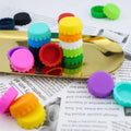 Customized Logo Silicone Bottle Caps to Fit Glass Beer Bottle Tops Drink Cover Cup Condom Wine Bottles Caps