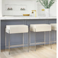 Custom Acrylic Sofa Bench Hotel Dining High Chairs Bar Stool for Kitchen