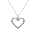 Wholesale Moissanite Heart Shaped Pendant 925 Sterling Silver D Color VVS1 Diamond Women's Valentine's Day Gift Necklace Jewelry