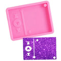 HY Media Player Keychain Molds for DIY Keychain Jewelry Crafts Making