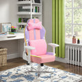 Ergonomic 2-Color Metal Kids' Gaming Chair Height Adjustable Modern Design Style for School Bedroom Living Room Use Kids' Chairs