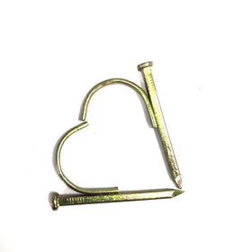 White Zinc Yellow Steel Conduit Hook Clip Nails Water Anti-Rust Pipe Fixing Nails with Hook Steel Pipe Clamps Hook Pipe Nails