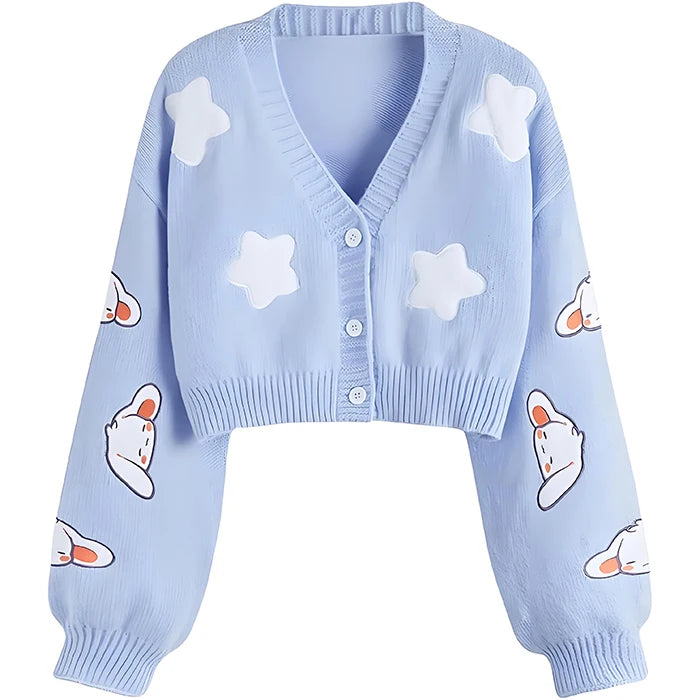 Custom OEM & ODM LOGO Sweater Women Jacquard  Knitwear Ladies Jumper Girls Winter Knit Top Cardigan Women Knitted Sweater