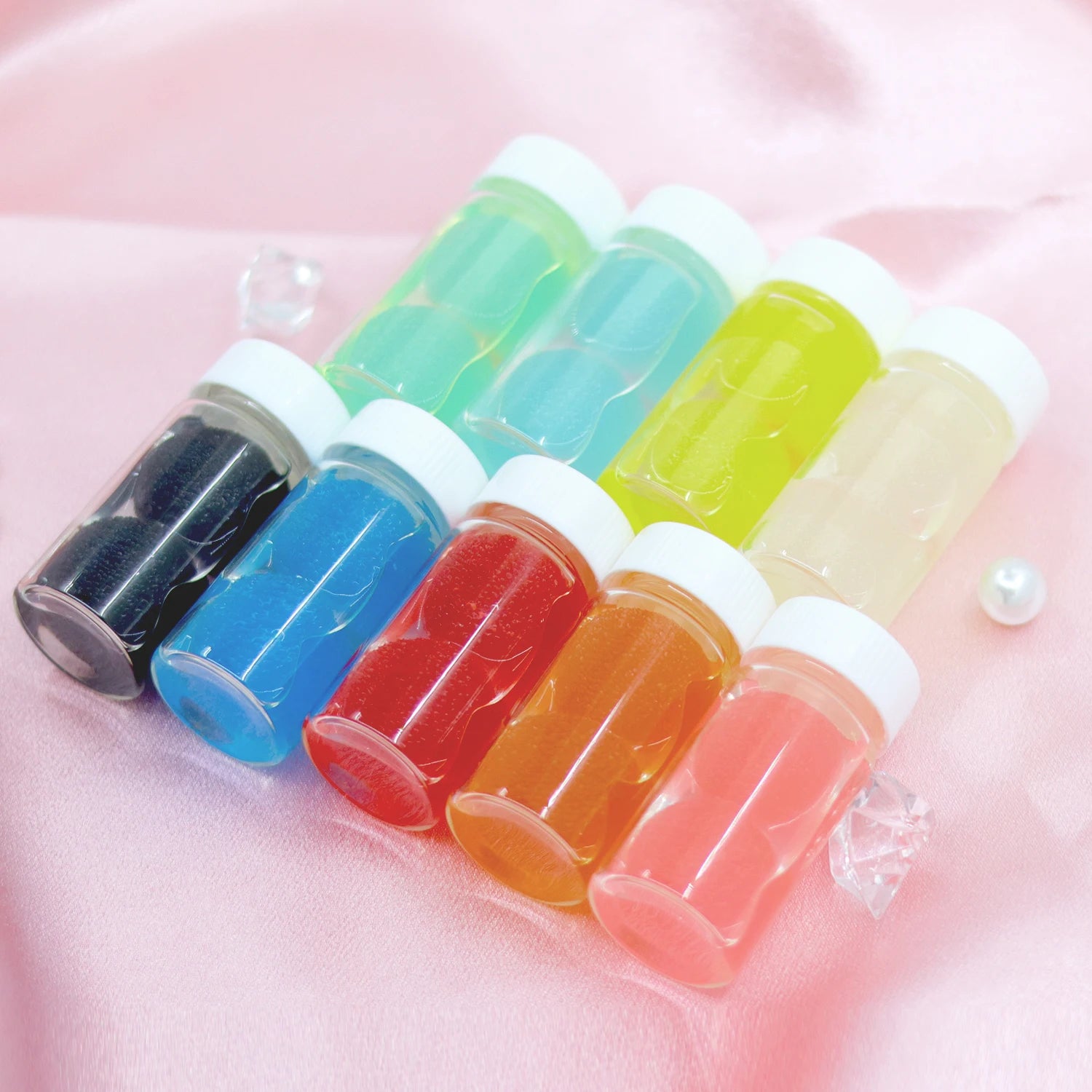 Eyelash Extension Tweezers Cleaner Liquid Glue Remover Sponge Ball Lash Tweezers Cleaner Eyelash Extension Accessories