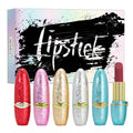 ALIVER 5 Pcs Git Box Kit Private Label Matte Bullet Lipstick Set
