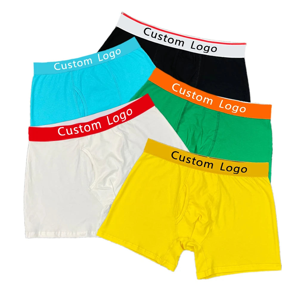 OEM Hot Sale Mens Underwear Cotton/Spandex Breathable Soft Men Underpants Comfortable Boxer Briefs Shorts for Men