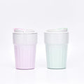 Reusable Personalized Coffee Cups and Travel Mugs Ice Coffee Tumbler With Lanyard and Lid