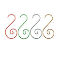 High Quality Home Decoration Christmas Tree Ornament S Hooks Iron Material Hanging
