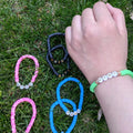 Custom Name Letters Bohemian Multi Color Polymer Clay Beads Bracelet Inspired Friendship love Letter Bracelet for Gift