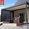 Outdoor Garden Electrical Pergola Folding Awning Outdoor Retractable Motor Canopy Parts
