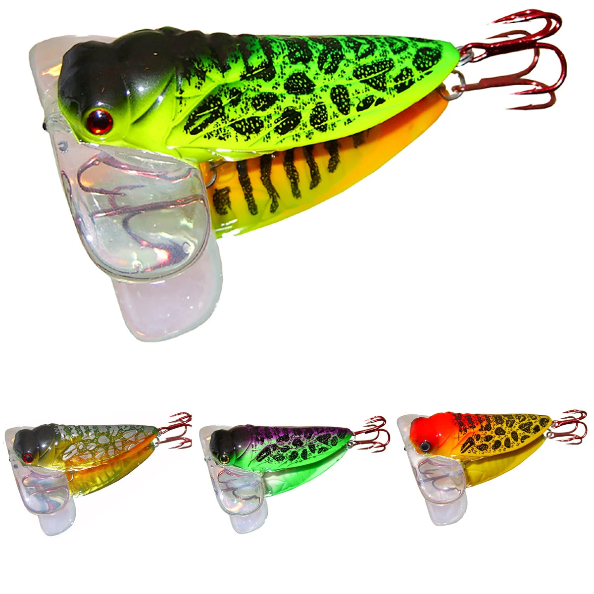 CICADA 75mm 14g Hotsale Artificial Bait Cicada Hard Fishing Lures Cicada Fishing Bait