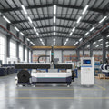 Metal Laser Cutting Machine Combo Sheet & Tube Laser Cutting Machines Rotary Platform Fiber Laser Cutting Machine