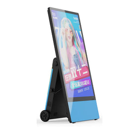 MWE Multiple Colors Available Waterproof Mobile Portable 2500 Nits Semi Outdoor Digital Signage Kiosk Lcd Display 43 Inch