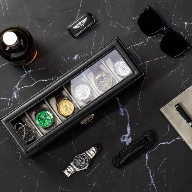 Men Watch Sets With Box Watch Gift Box Luxury Watch  Box Packaging for Collection Display 2 6 10 20 24 Slots