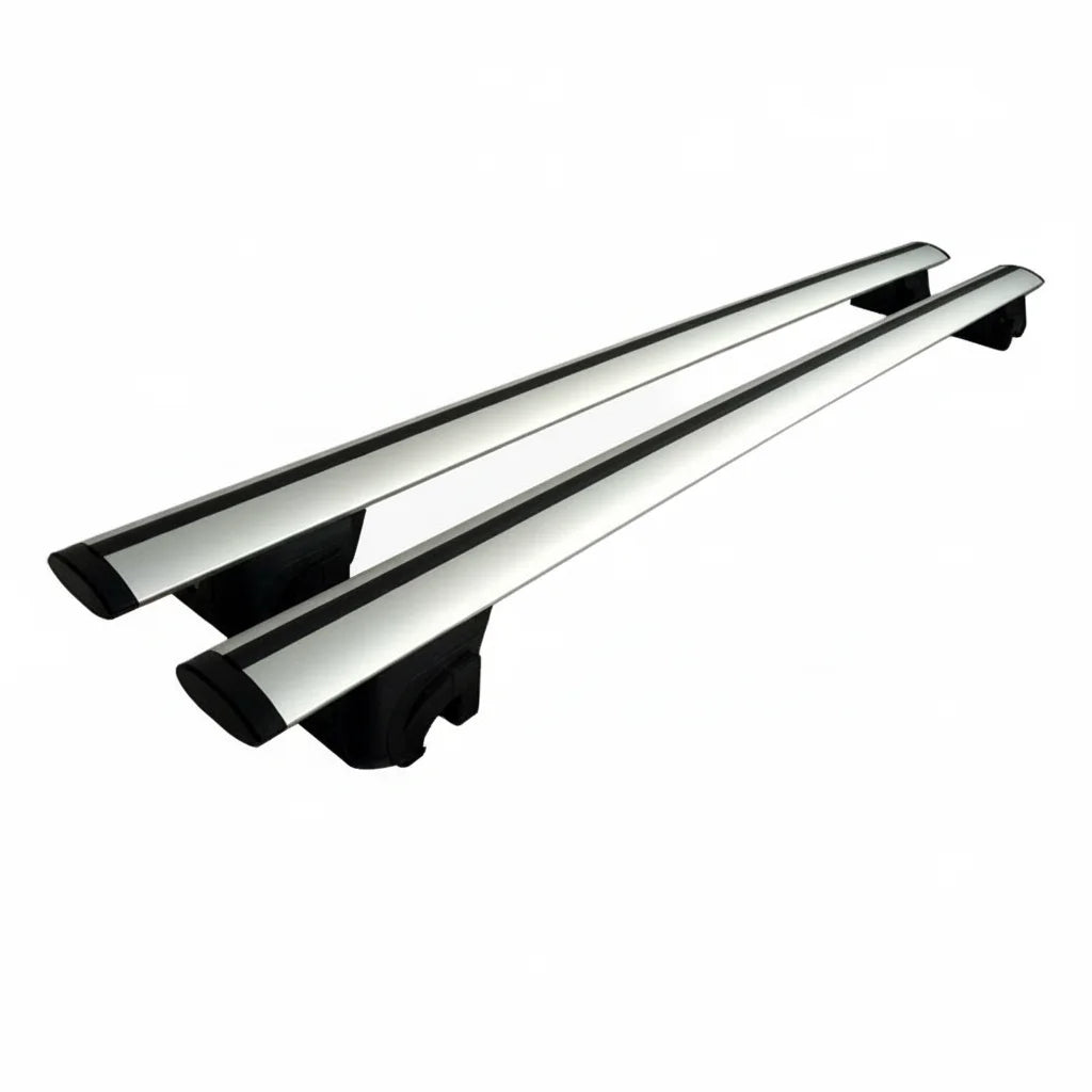 Yonk Roof Rack Delux Aluminum Auto Car Roof Rail Bar Cross Bar Silver 75kg High Load Capacity Roof Carrier