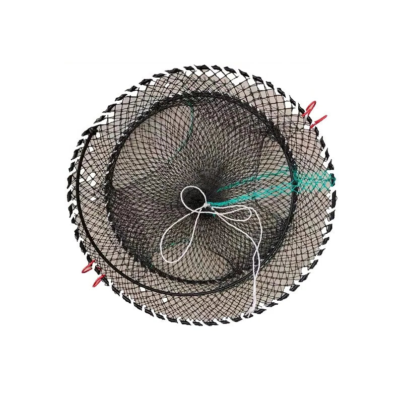 Crab Trap Durability and Convenience the Flat Bottom Design Is Also Very Stable Under Water Shrimp Trap