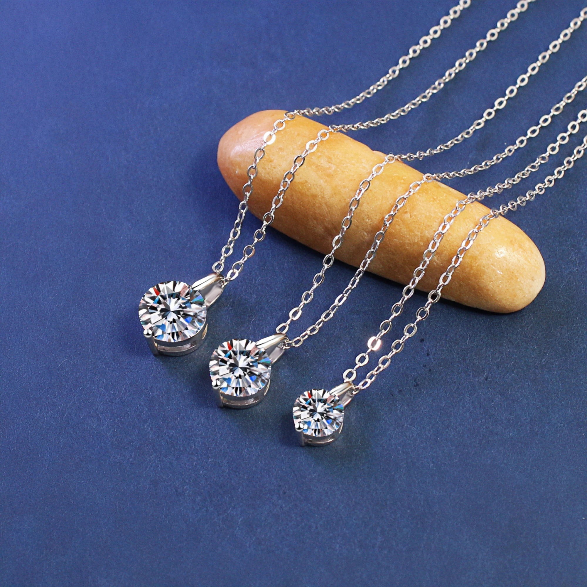 Factory Wholesale S925 Sterling Silver Pendant Clavicle Chain Classic Minimalist 1 Franz Klammer Mulberry Necklace