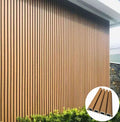 Anti-UV Low Price Wood Facade Co-extruded WPC Exterior Wall Cladding Panels for Sale Hotel Use Great Wall Design