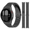 HY Luxury Stainless Steel Replacement Strap for for Watch 4 Series 46mm/44mm/42mm/40mm-2 Colors Laser Engraved Logo