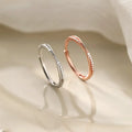 Korean Design 925 Sterling Silver Open Adjustable Cross Zircon Rings Women Gifts Jewelry