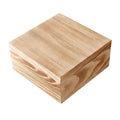 Wooden Gift Boxes Large Memory Box for Keepsakes Decorative Boxes With Lids Wooden Box With Hinged Lid Stash Box Brown Box