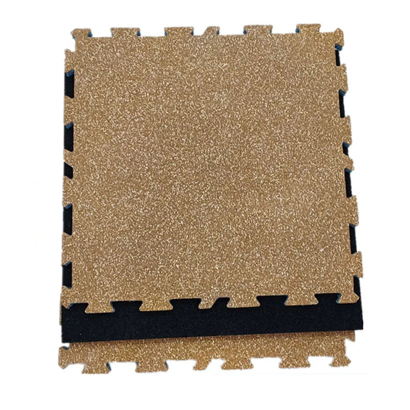 Burlywood Floor Mat  Non-Slip Soundproof Flat Foam with Rubber Interlocking Puzzle Rubber Mat Mats Gym Flooring Pisos De Gomas