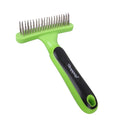Pet Double Row Stainless Steel Pins Undercoat Rake Dogs Brushing Comb for Shedding