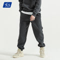 YLS Wholesale High Quality Mid Drawstring Closure Winter Sweatpants Premium Thick Fleece Casual Blank Mens Track Pants Jogger