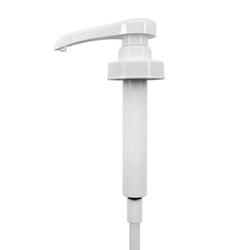 M&S 38 400 White PP Plastic Non Spill Food Dispenser Syrup Pump Screw Cap Ketchup Cosmetic Packaging (5CC/8CC/10CC) MSLP299