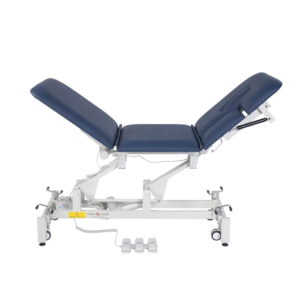 Electrical Height-Adjustable Physio Ultrasound Echo Bed for Echocardiography Examinations in Hospitals