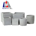 Nordic RF Style Simple Fashion Geometric Succulents Flower Pot Small Cement Primary Color Made From Silica Gel Moulds Product