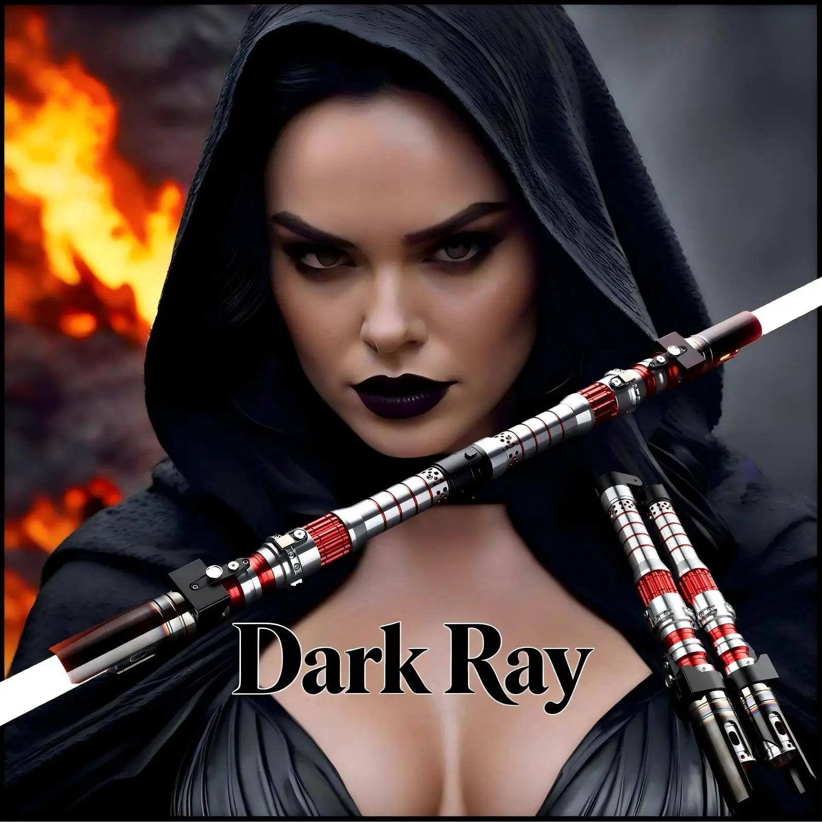 Dark Rey Red Blade Double-Edged Sword | Wholesale Drop Shipping Recruit Distributors Bulk Price in Stock Fast Shipment