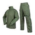Camouflage Tactical Uniform Frog Suit Cargo Pants Long Sleeve T-shirts Breathable Outdoor Use Men's FA6