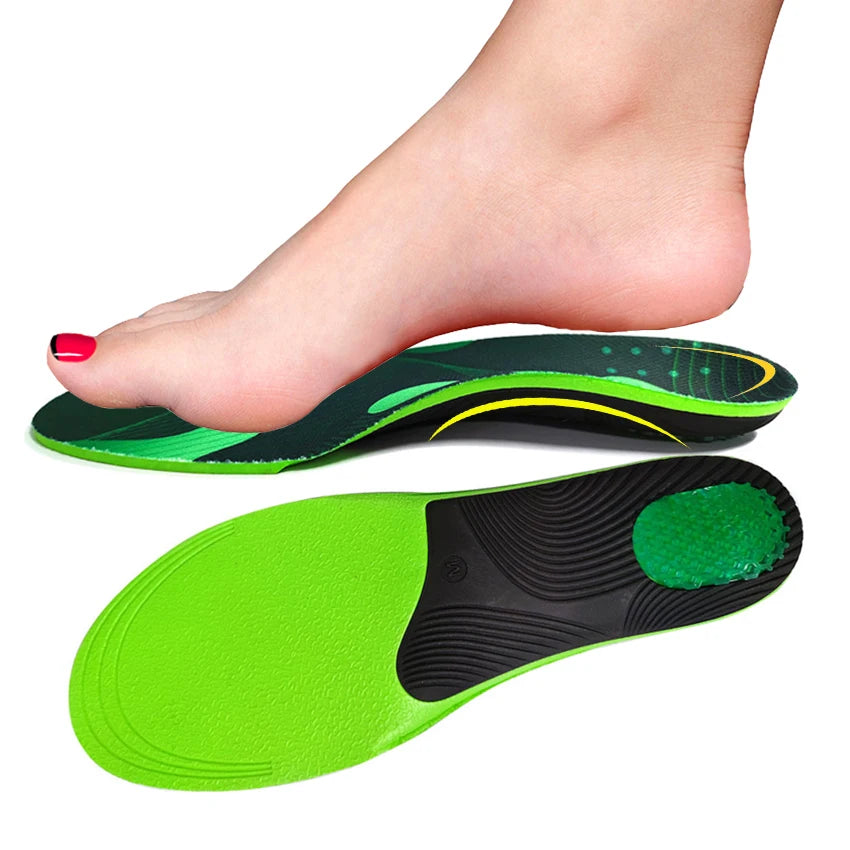 Plantar Fasciitis Strong Arch Support Insoles Inserts Flat Feet Orthotic Insoles High Arch for Arch Pain Work Boot Shoe Insole