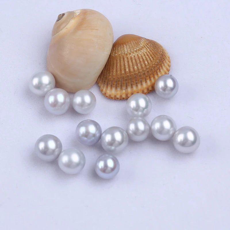 Wholesale 7-8mm Natural Round Freshwater Pearl for Loose Pearls