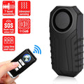 New Wireless Anti-theft Vibration Sensor Motorcycle Bicycle Bike Alarm Waterproof Security Door Window Security Alarm