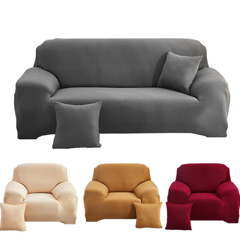 Wholesale Price Modern Design Stretch Elastic Sectional Sofa Covers Set Spandex Slipcover