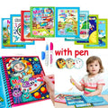 Other Outdoor Toys Children Early Education Toys Magical Book with Pen Water Drawing Montessori Toys Other Outdoor Toys