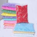 XULIN Wholesale 2mm 3mm 4mm 5mm 6mm Jelly AB Flatback Round Nail Art Decoration Crystal Stones Resin Rhinestone